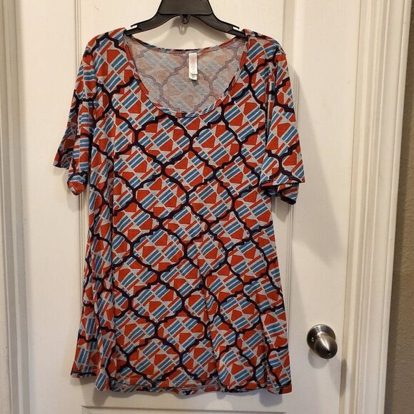 Vintage Moroccan LuluRoe Tunic Shirt XL  Great over leggings! - Picture 1 of 4